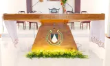 Bàn thờ, sự cung hiến bàn thờ, các thánh tích