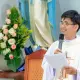 Chào đón cha Tân Chánh xứ K'Leng